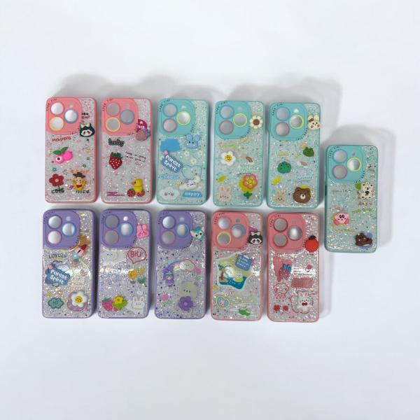 Estuche Decorado Relieve Infinix Hot 40i