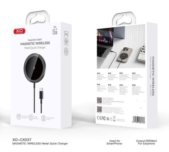 Cargador Magsafe XO 3 en 1 XO-CX037