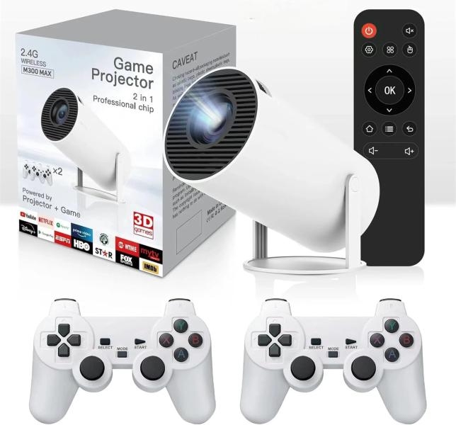Mini Proyector de Video Juegos M300 Max