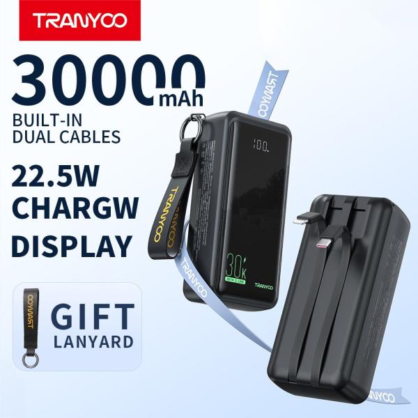 Power Bank Tranyoo 30000mAh T-K18