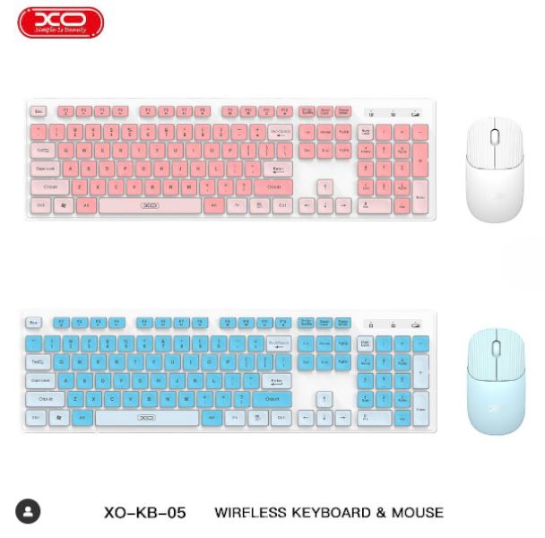 Teclado + Mouse Inalámbrico XO-KB-05