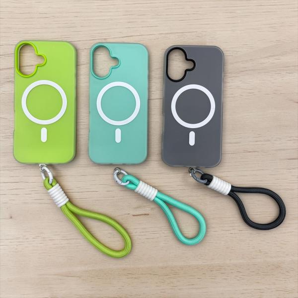 Estuche Silicon Magsafe con Correa