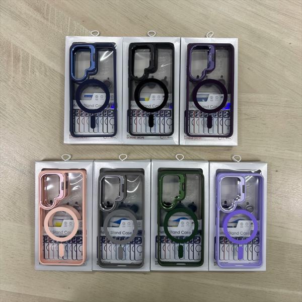 Estuche MagSafe con Soporte y Vidrio Protector de Camara