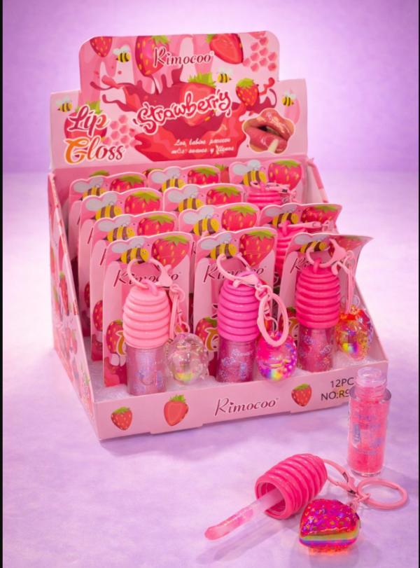 Brillo Llavero Fresita