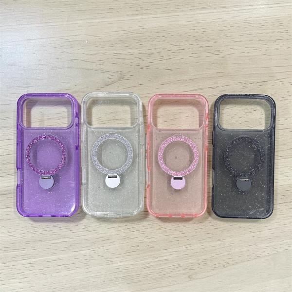 Estuche MagSafe Transparente Escarchado