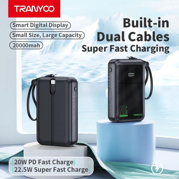 Power Bank Tranyoo 20000mAh T-K15