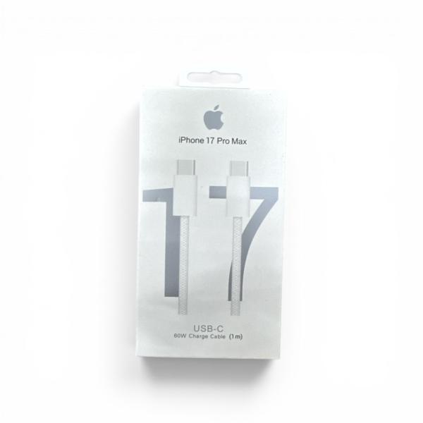 Cable Iphone 17 Pro Max Tipo-C a Tipo-C 1m
