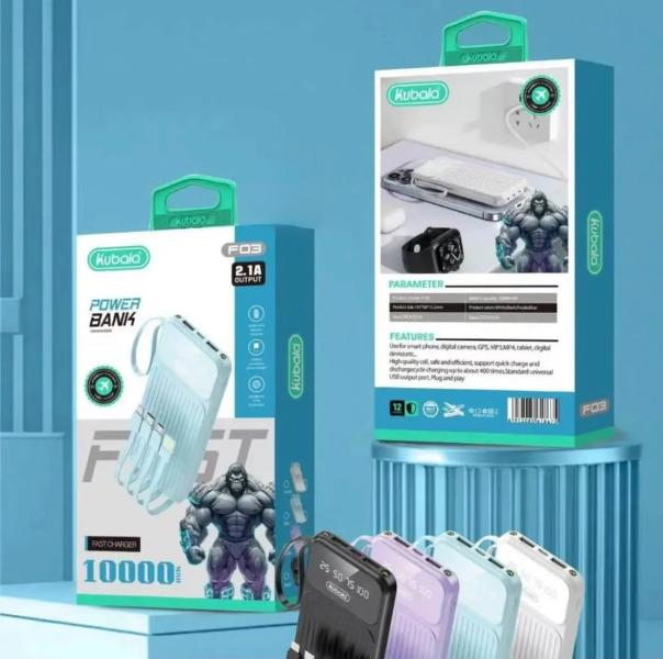 Power Bank Kubala 10000mAh F03