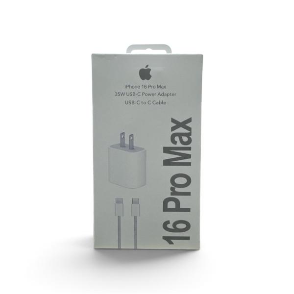 Cargador iPhone 16 Pro Max 35W