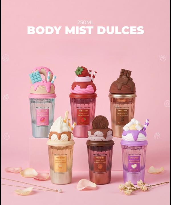 Body Mist Dulce Pink in Sweet Choco Overdose
